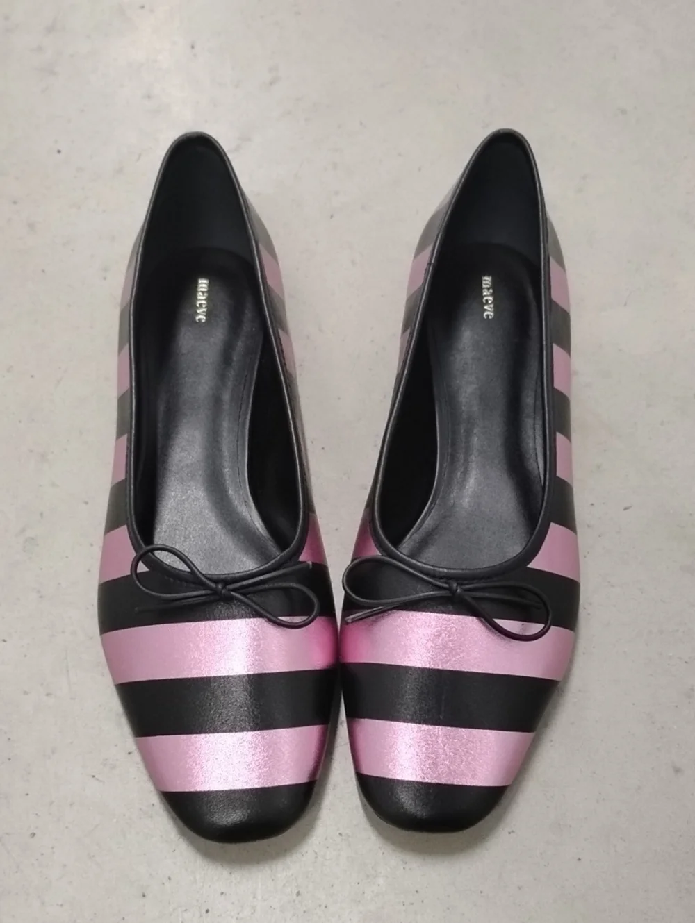 Maeve Ballerina Square Toe Flat Shoes W9